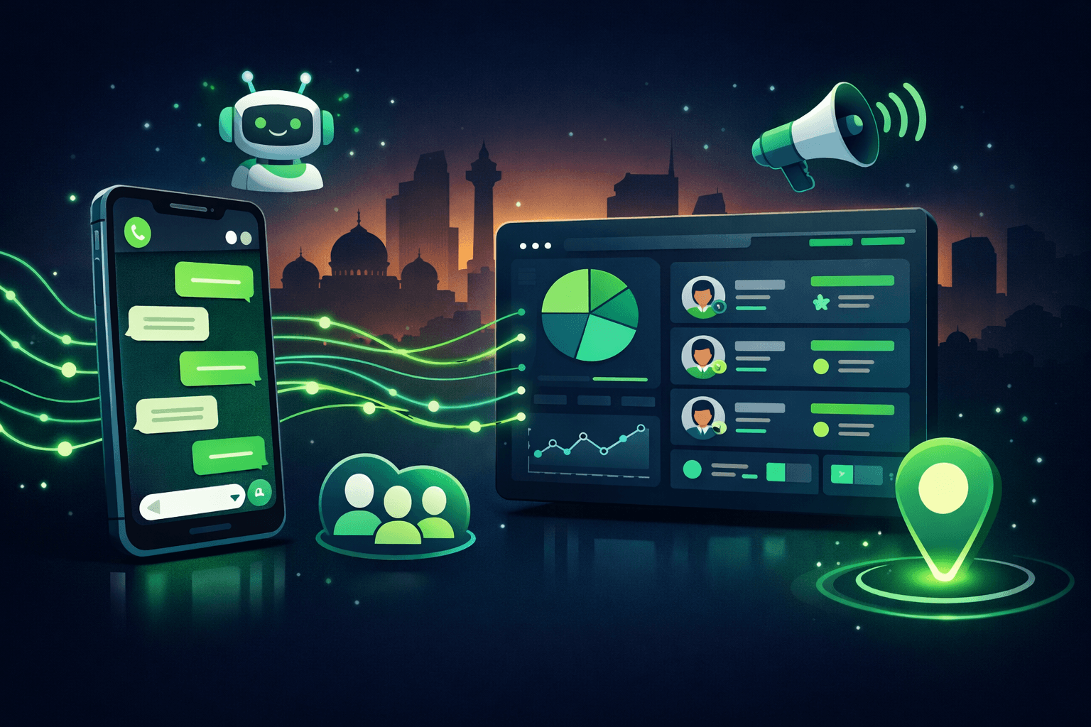 Jasa WhatsApp CRM Profesional di Depok